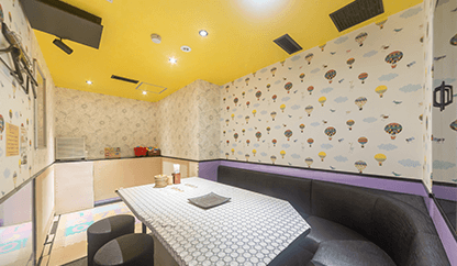 キッズスペース付き個室